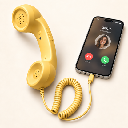 Long Hello  ™ - Retro Phone Handset