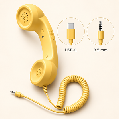 Long Hello  ™ - Retro Phone Handset